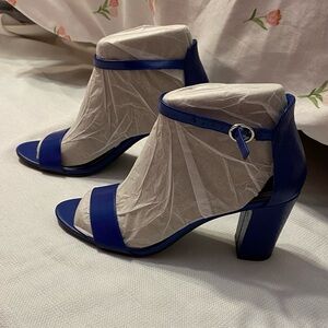 FIONI Clothing Royal Blue Heeled Sandals